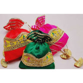 Wholesale Traditional Indian Potli, Women Handbag, Christmas Gift, Wedding Favours,  Return Gifts